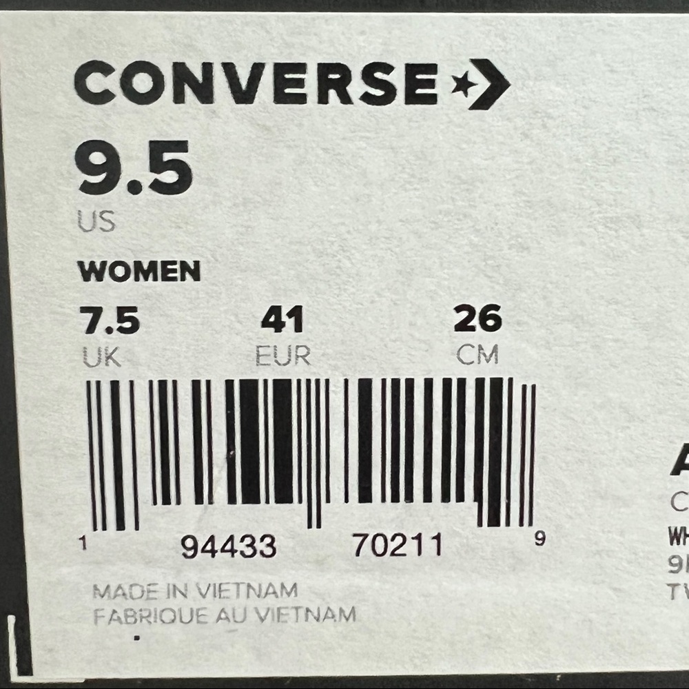 NWT Converse Chuck Taylor All Star Lift Platform Stripes Women’s Shoes - Picture 6 of 8